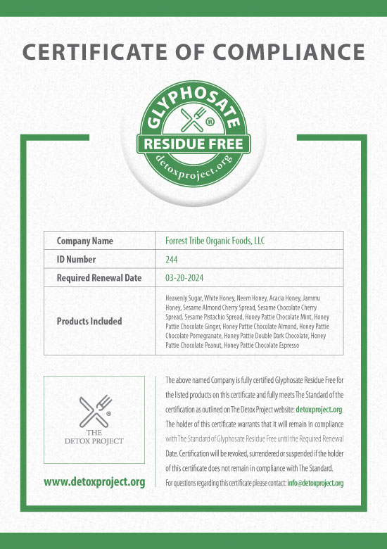 グリホサートフリー認証