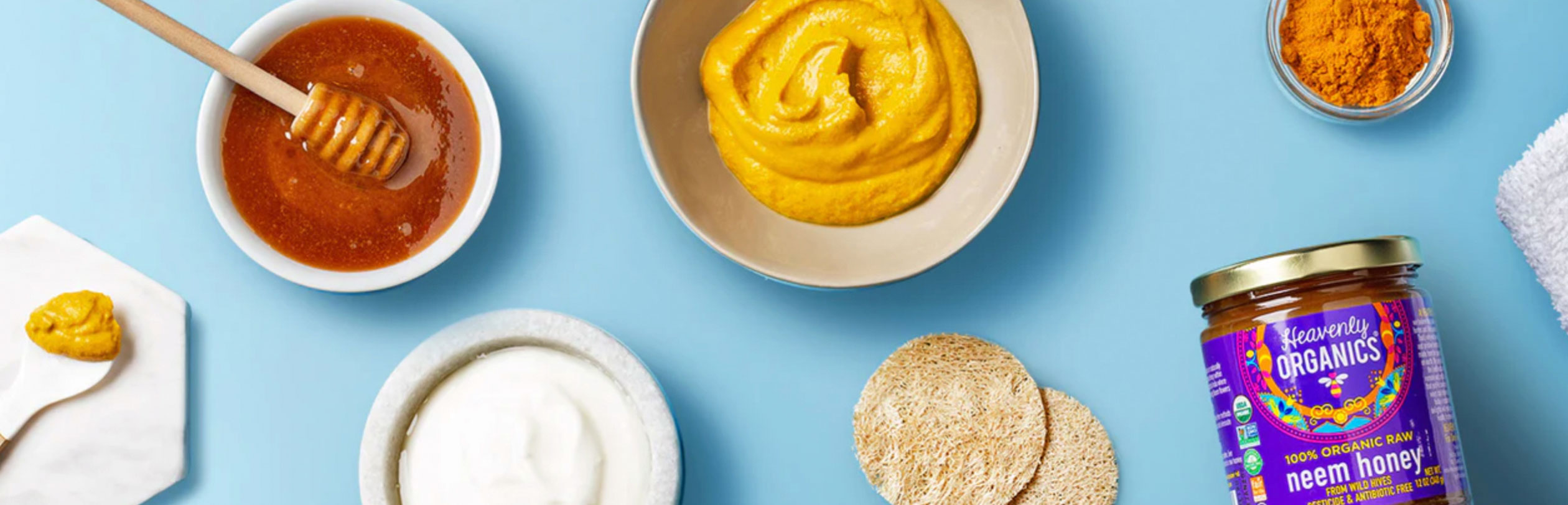 ハニーターメリックフェイスマスク 